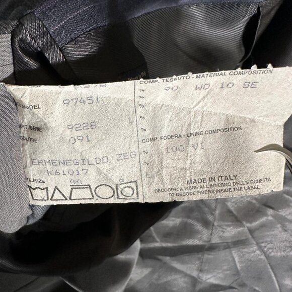 Ermenegildo Zegna Traveller Blazer Men Size US 34L EUR 44L Austrian Wool Italy - Picture 8 of 13